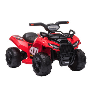 HOMCOM Mini Elektro-Quad Kinder Elektro ATV Kinderwagen Kinderauto Rot