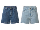 Bild 1 von esmara® Damen Jeansshort, mit hoher Leibhöhe