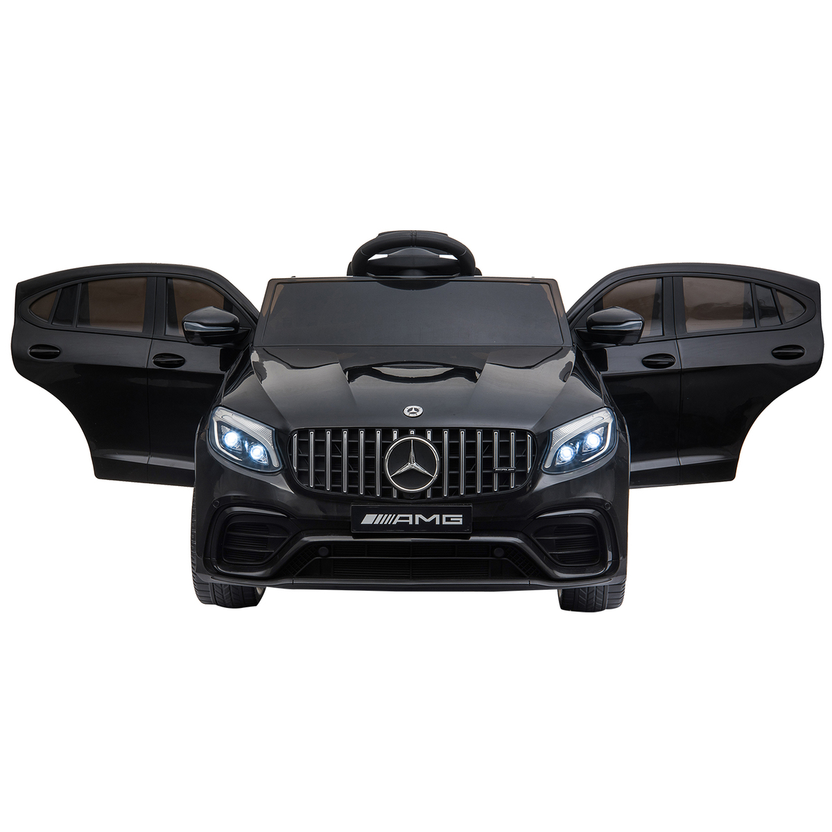 Bild 3 von HOMCOM Kinderfahrzeug Elektroauto Mercedes-Benz Fernbedienung MP3 PP 2 Farben