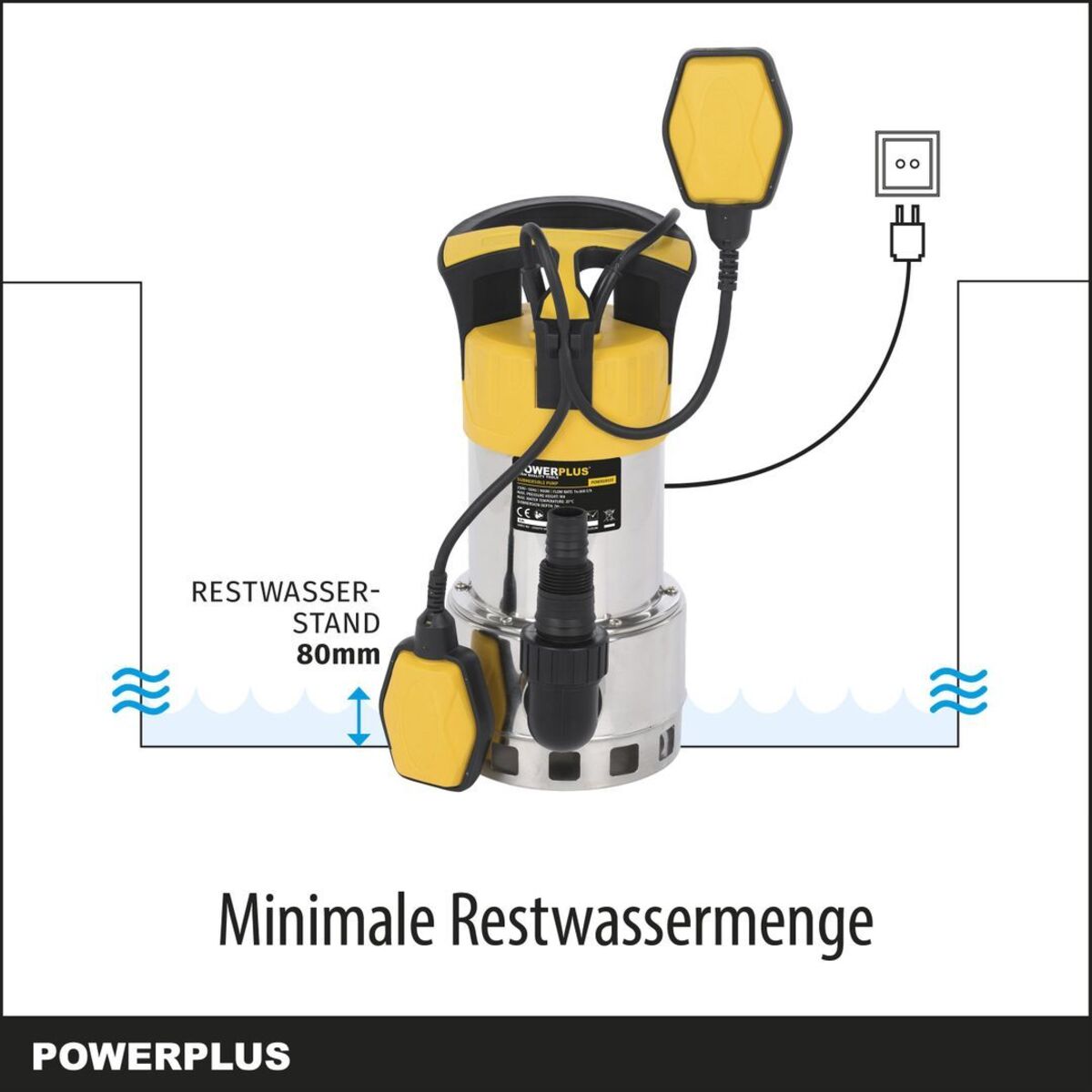 Bild 4 von Powerplus Elektrische Wasserpumpe POWXG9535