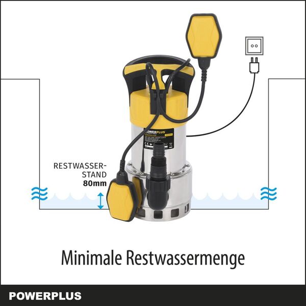 Bild 4 von Powerplus Elektrische Wasserpumpe POWXG9535