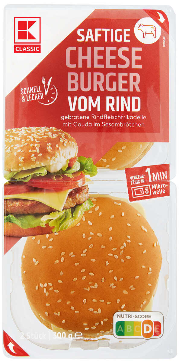 Bild 1 von K-CLASSIC Cheeseburger