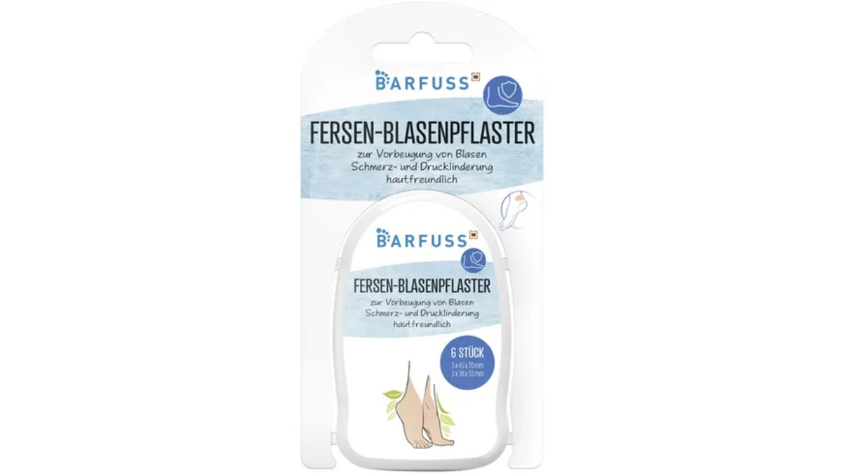 Bild 1 von BARFUSS Blasenpflaster Fersen