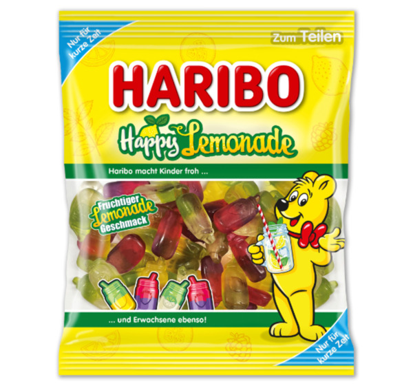 Bild 1 von HARIBO Fruchtgummi Happy Lemonade*