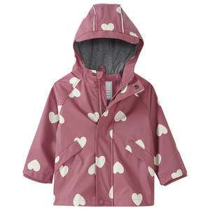 Baby Regenjacke mit Beschichtung MAUVE