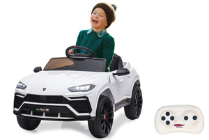 JAMARA-460623-Ride-on Lamborghini Urus weiß 2,4GHz 12V