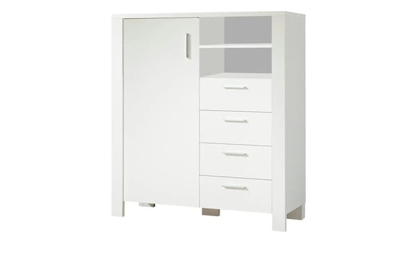 Bild 1 von Highboard weiß Maße (cm): B: 116 H: 131 T: 46 Kindermöbel