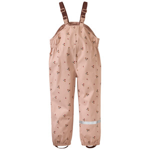 Mädchen Regenhose mit floralem Allover-Print PUDERROSA