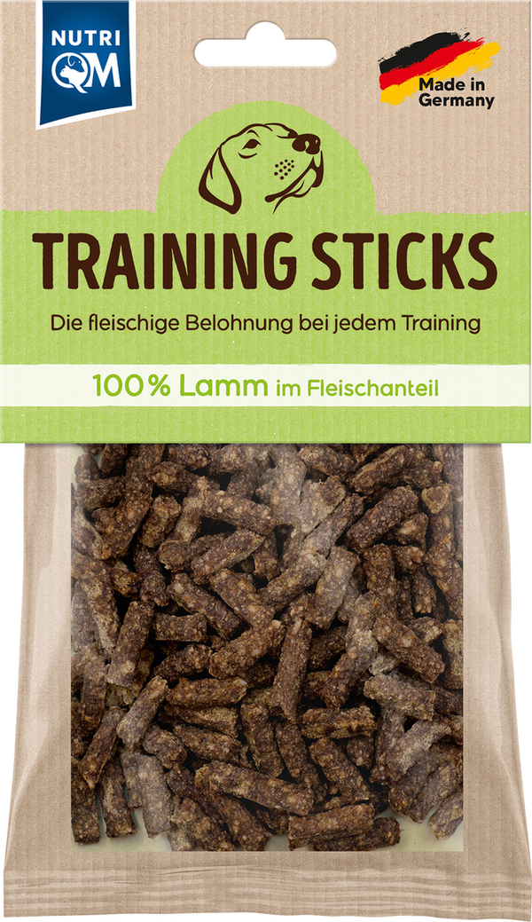 Bild 2 von NutriQM Training Sticks Lamm 100g - 6er Set