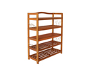 Bild 2 von HC Home & Living Schuhregal Akazie 5 Etagen 94 x 82 x 26cm braun
