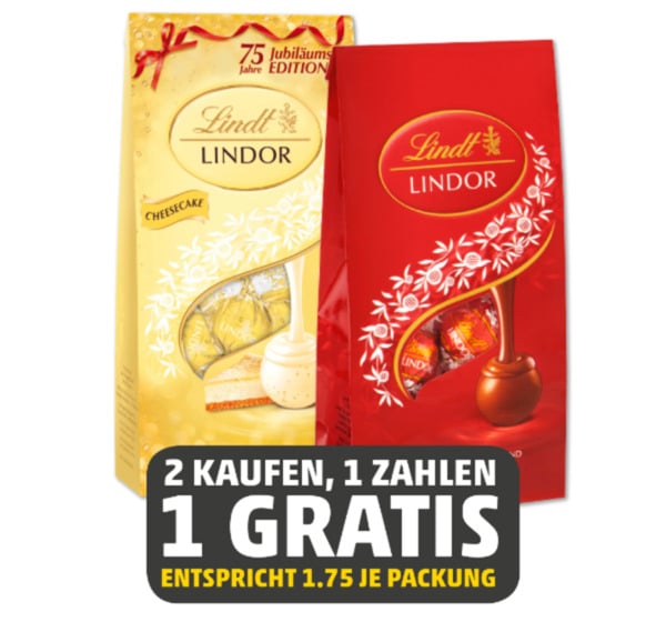 Bild 1 von LINDT Lindor Kugeln