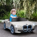 Bild 3 von HOMCOM Kinder Elektroauto Elektrofahrzeuge mit Fernbedienung, MP3-Player, Weiß