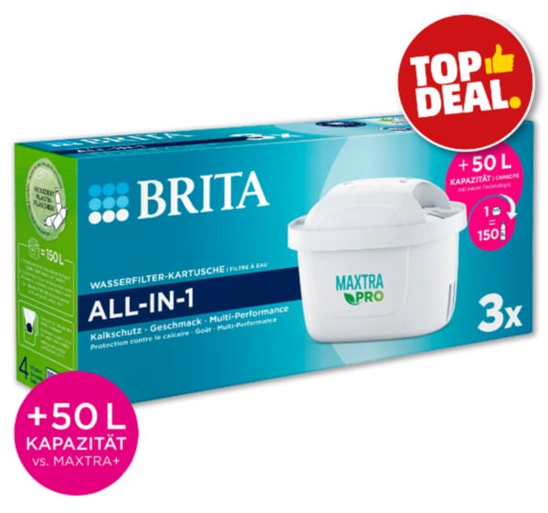 Bild 1 von BRITA Filterkartuschen MAXTRA PRO ALL-IN-1*