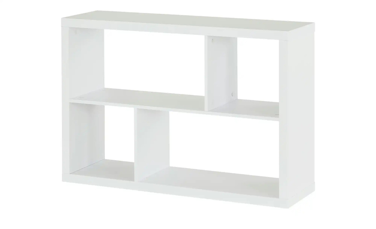 Bild 1 von smart Raumteiler mit 4 Fächern  Up2U weiß Maße (cm): B: 114,3 H: 78,5 T: 35 Jugendmöbel