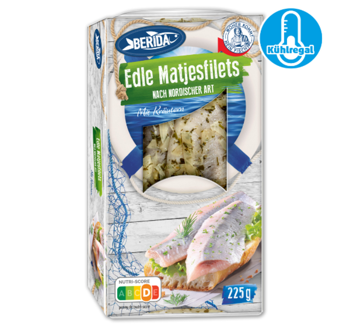 Bild 1 von BERIDA Edle Matjesfilets nach nordischer Art