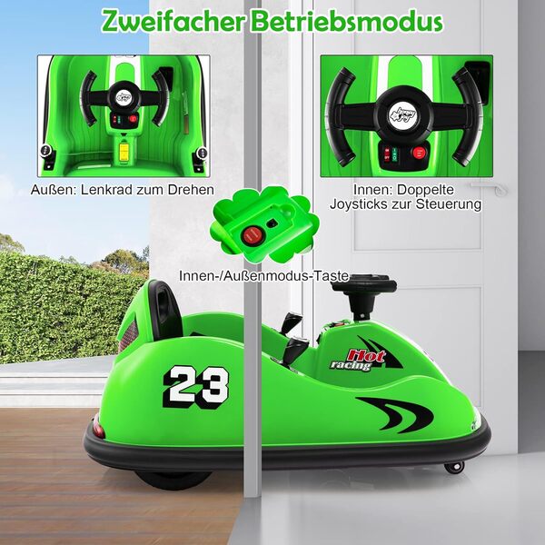 Bild 3 von 12V Aufsitz Kinder Autoscooter