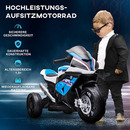 Bild 4 von HOMCOM Kinder Elektro-Motorrad Kindermotorrad Elektro-Dreirad ab 18 Monaten Blau