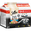 Bild 2 von SHEBA® Portionsbeutel-Multipack "Fresh & Fine" in Sauce 12 x 50g + 3 x 50g - 6er Set