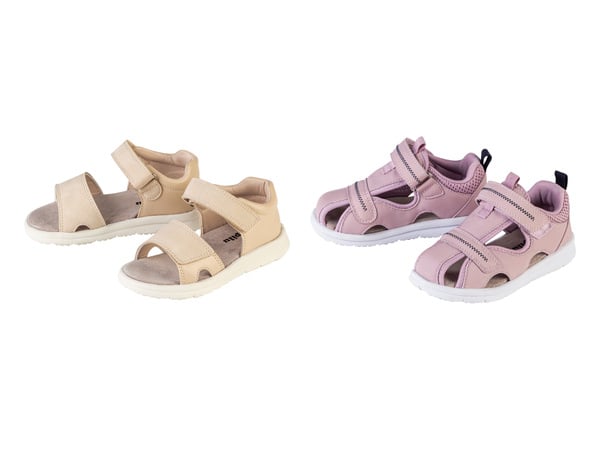 Bild 1 von lupilu® Kleinkinder Sandalen mit Lederdecksohle