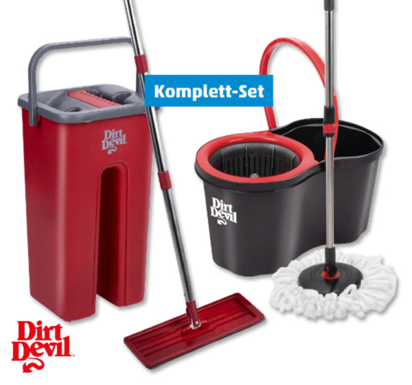 Bild 1 von DIRT DEVIL Flachwischer-Komplett-Set oder Wischmopp-Komplett-Set*