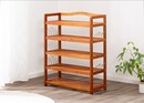 Bild 3 von HC Home & Living Schuhregal Akazie 5 Etagen 82 x 74 x 26cm braun