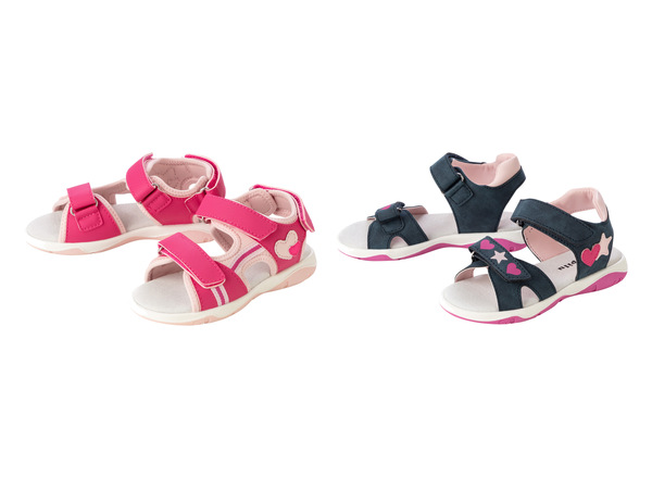 Bild 1 von lupilu® Kleinkinder Mädchen Sandalen mit Lederdecksohle