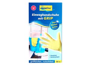 Einweghandschuhe mit Grip