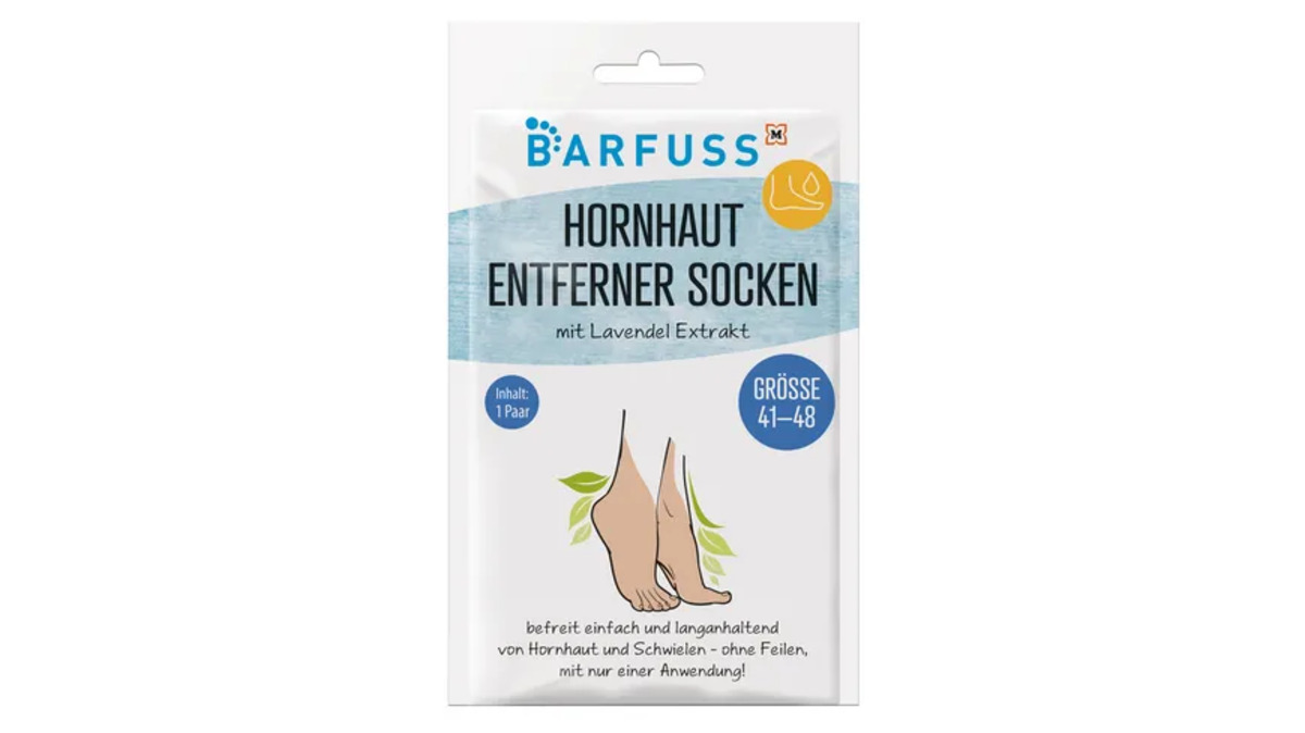 Bild 1 von BARFUSS Hornhautsocken Größe 41-48