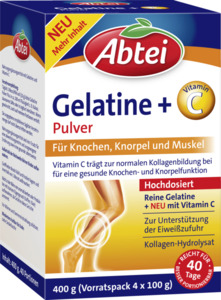 Abtei Gelatine Plus Pulver, 400 g