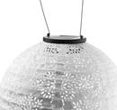 Bild 3 von IDEENWELT Premium Solar-Lampion 25cm, weiß