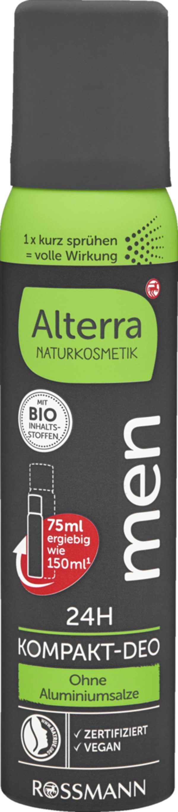 Bild 1 von Alterra NATURKOSMETIK Deo-Spray Men