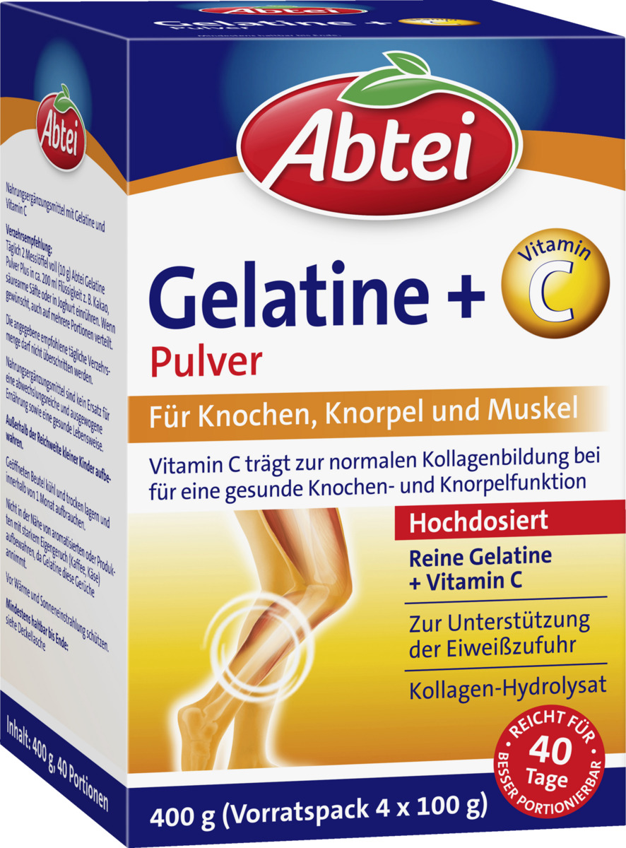 Bild 2 von Abtei Gelatine Plus Pulver, 400 g