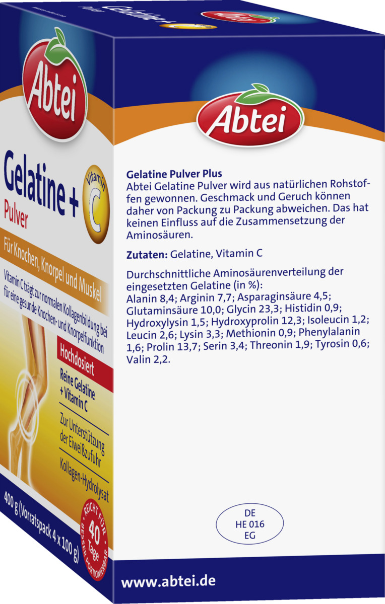 Bild 3 von Abtei Gelatine Plus Pulver, 400 g