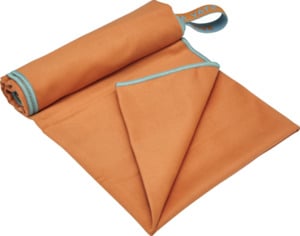 IDEENWELT Mikrofaser-Handtuch, 60 x 120 cm orange