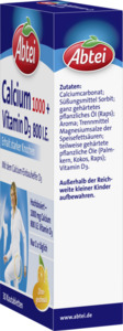 Abtei Calcium 1.000 + Vitamin D3 800 I.E. Kautabletten, 113 g