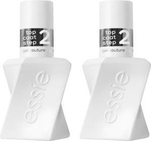 essie Nagellack gel couture top coat Doppelpack, 27 ml