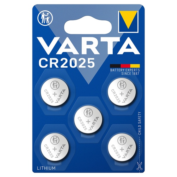 Bild 1 von VARTA Lithium-Knopfzellen 3 V, 5er-Packung