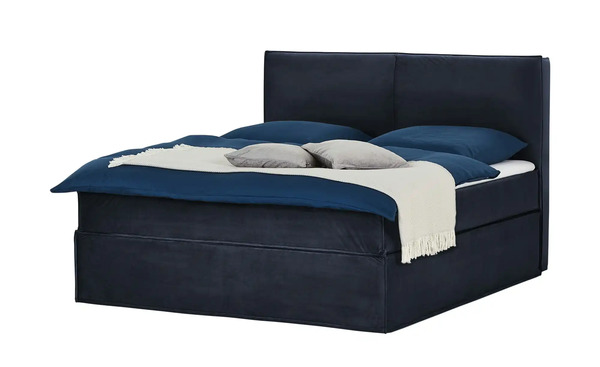 Bild 1 von Boxi Boxspringbett 180 x 200 cm  Boxi Urban - blau - 180 cm - 125 cm - Betten