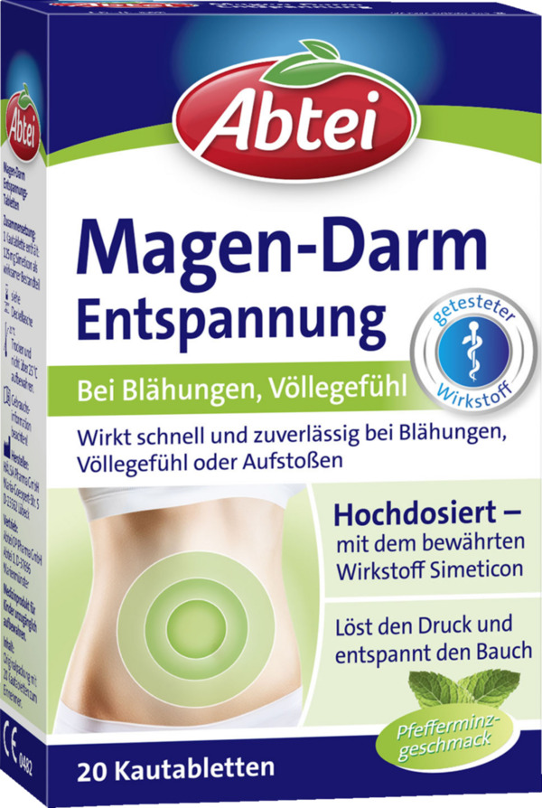 Bild 1 von Abtei Magen-Darm Entspannung Kautabletten