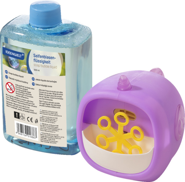 Bild 2 von IDEENWELT Seifenblasenmaschine Einhorn