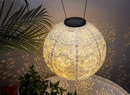 Bild 4 von IDEENWELT Premium Solar-Lampion 25cm, weiß