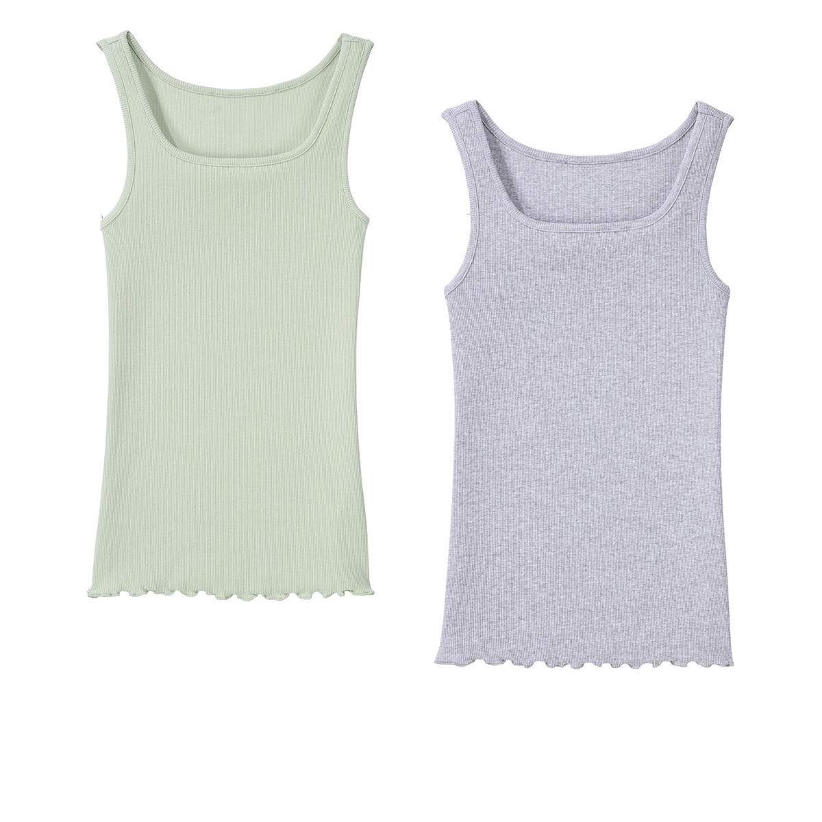 Bild 3 von UP2FASHION Damen Ripptops, 2er-Set