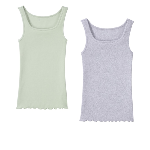 Bild 3 von UP2FASHION Damen Ripptops, 2er-Set