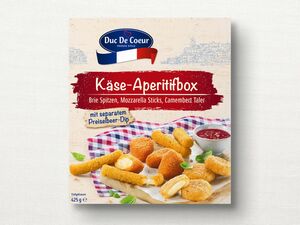 Duc de Coeur Käse-Aperitifbox, 
         425 g