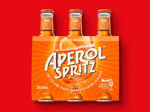 Aperol Spritz, 
         3x 200 ml