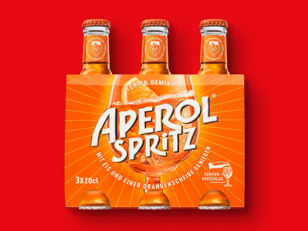 Bild 1 von Aperol Spritz, 
         3x 200 ml