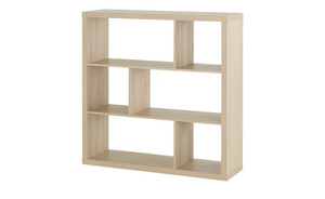 smart Raumteiler mit 6 Fächern  Up2U - holzfarben - 114,3 cm - 114,3 cm - 35 cm - Regale