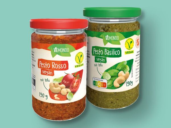 Bild 1 von Vemondo Veganes Pesto, 
         190 g