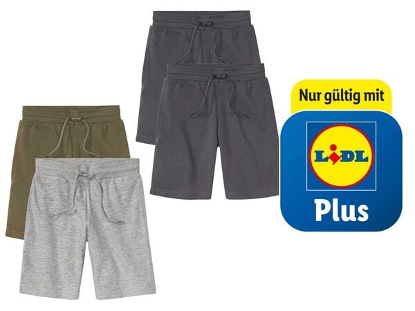 Bild 1 von pepperts!® 2 Kinder-Sweatshorts, 
         2 Stück