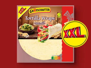 Grafschafter Tortilla Wraps XXL, 
         740 g
